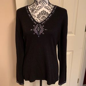 NWT INC Silk and Angora sweater.